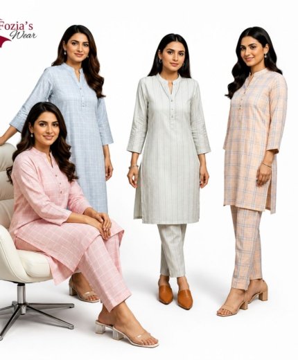 Premium Soft Fabric Printed & Striped Summer Kurti Collection for Women
